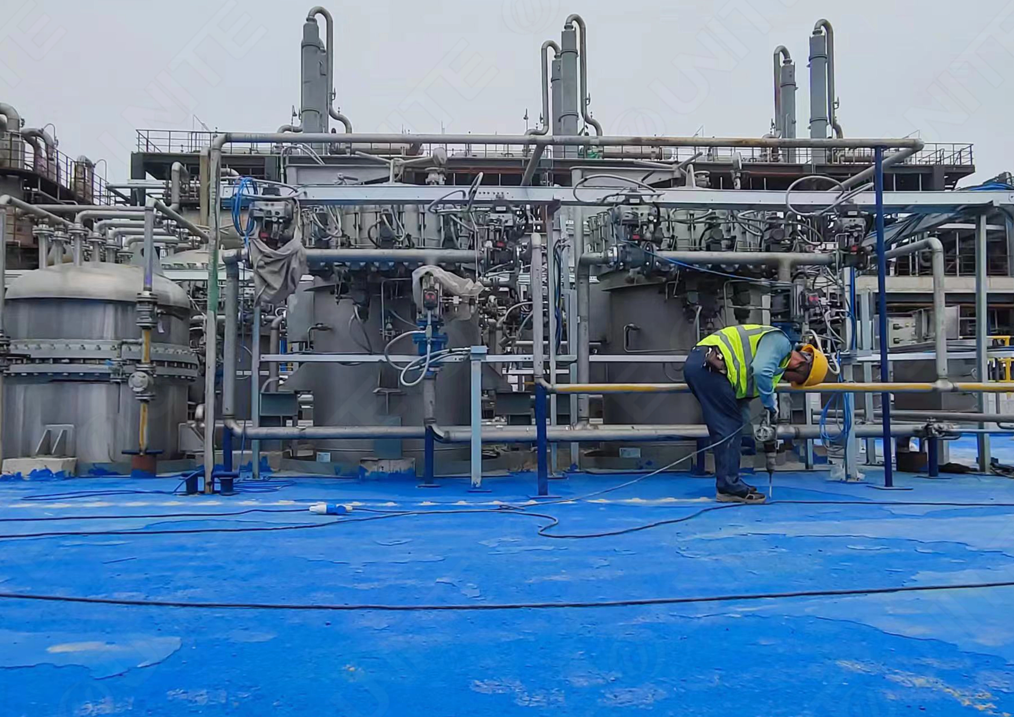 A new polyphenylene sulfide (PPS) phase one project of a new materials company in Shandong has been successfully delivered.