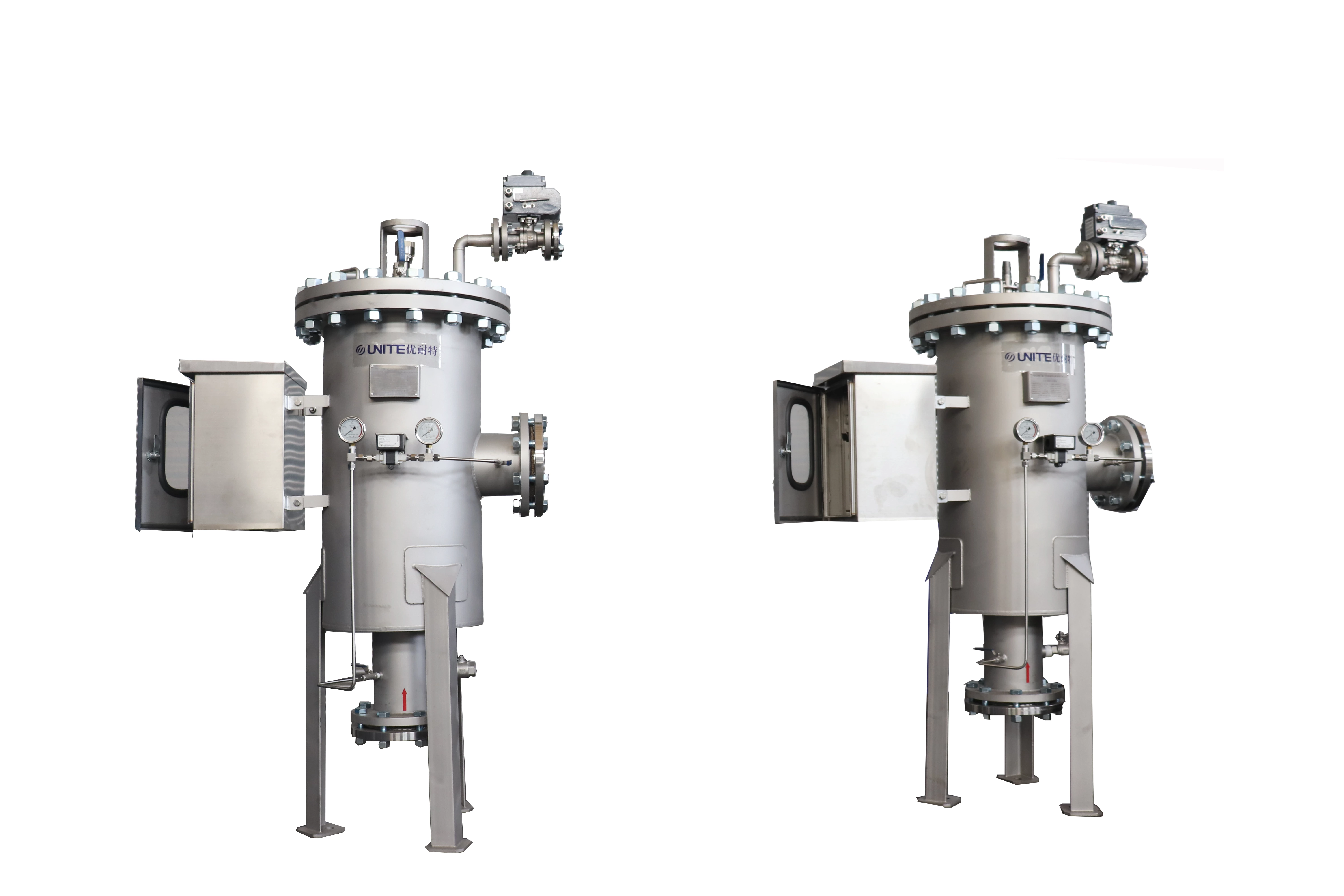 Brush-type Self-cleaning Filter