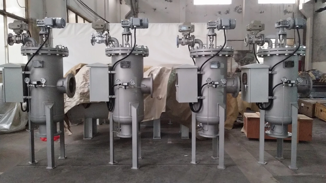 Brush-type Self-cleaning Filter