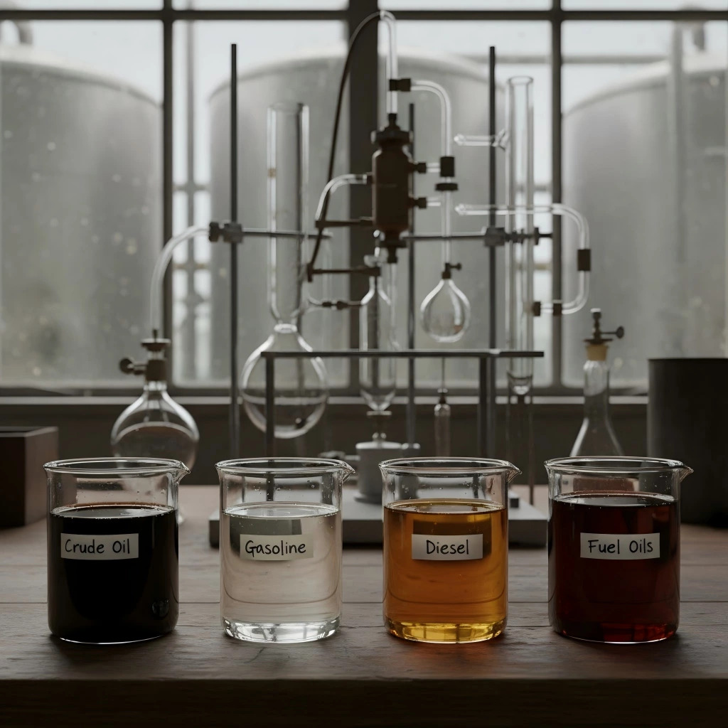 Catalytic Cracking of Crude Oil, Gasoline, Diesel And Fuel Oils