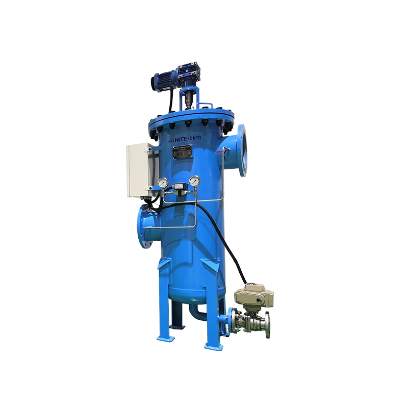 Brush-type Self-cleaning Filter