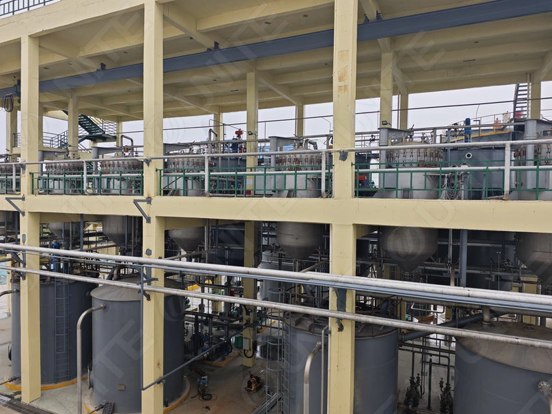 Industrial candle filter for slurry and solid liquid separation