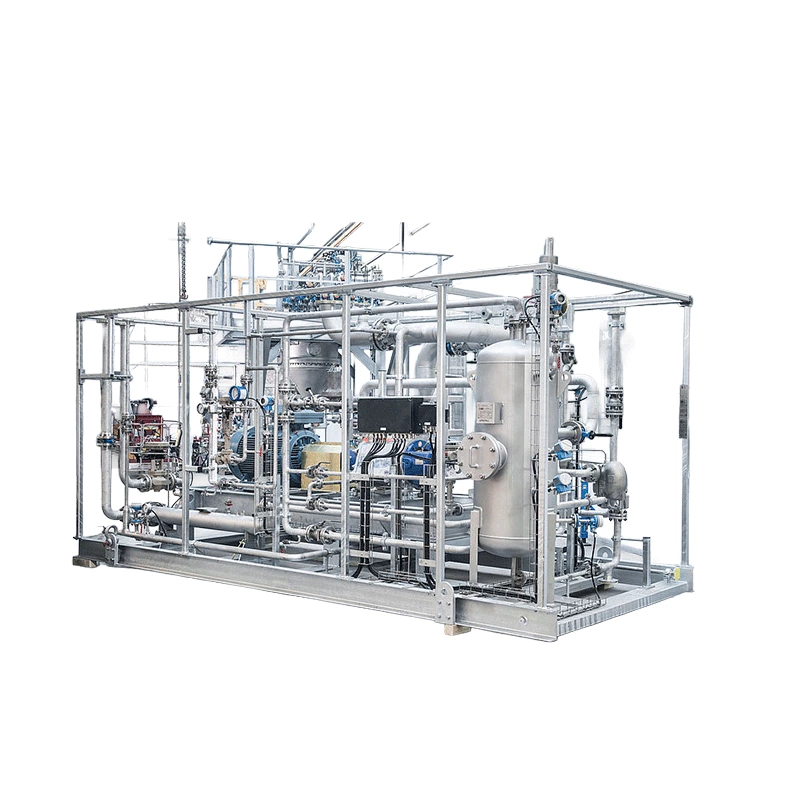Cylindrical Filter-Dryer for solid-liquid separation, filtration, washing and drying in industrial chemical processes